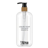 Botella para Jabón Líquido 500ml. - ECO REFILL BAMBÚ