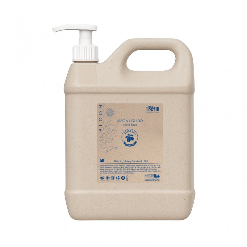 Jabón Líquido Bidón Ecológico 5lt. con Aceite de Argán