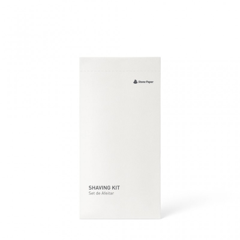 Set de Afeitar en Sachet Stone Paper