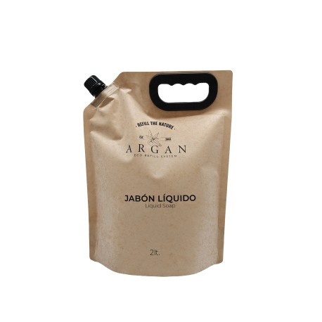 Jabón Líquido Doypack 2L. con Aceite de Argán