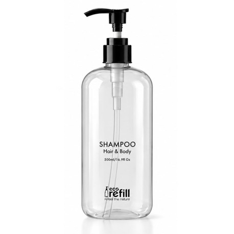 Botella para Shampoo 500ml. - ECO REFILL